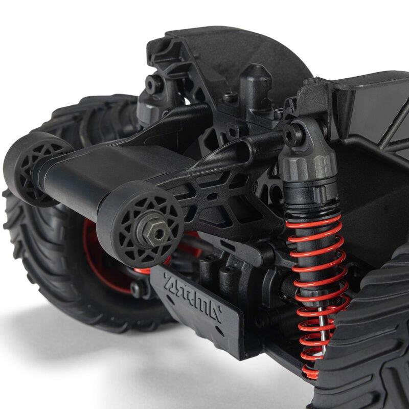 ARRMA 1/16 QUAKE GROM 4X4 RTR Brushed MT (Battery & Charger Included), Red - 22