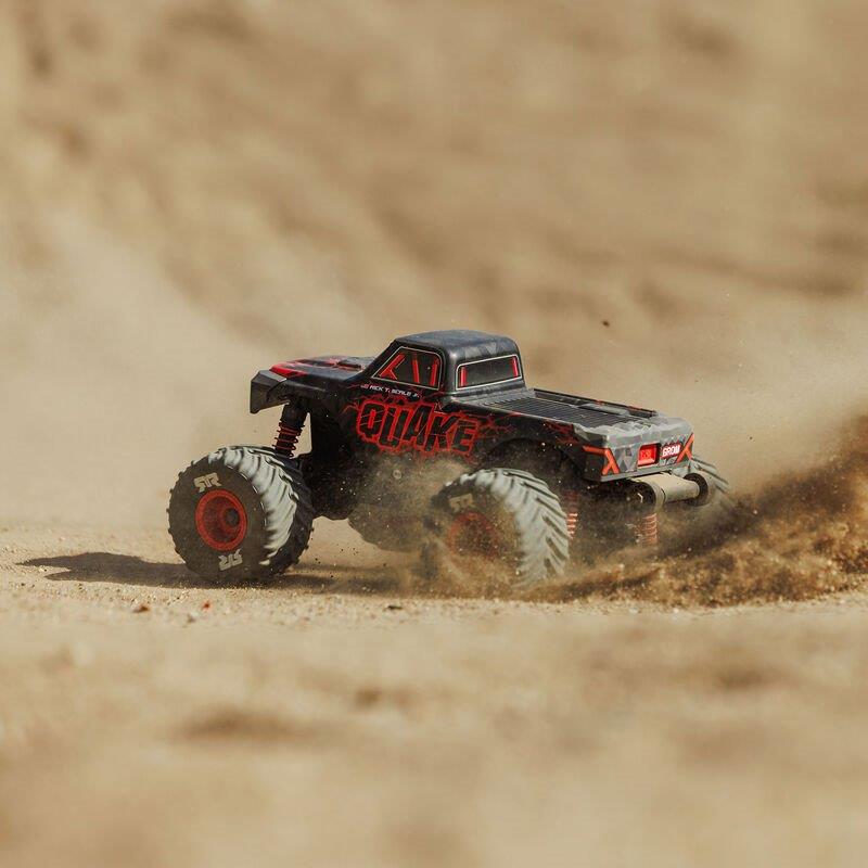 ARRMA 1/16 QUAKE GROM 4X4 RTR Brushed MT (Battery & Charger Included), Red - 6