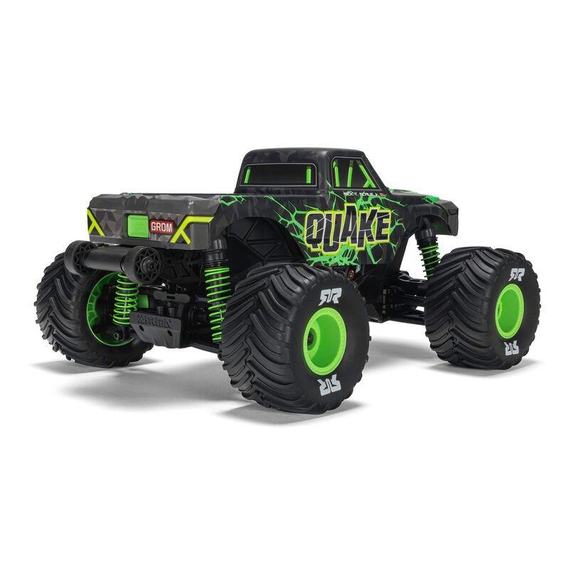 ARRMA 1/16 QUAKE GROM 4X4 RTR Brushed MT (Battery & Charger Included), Green - 11