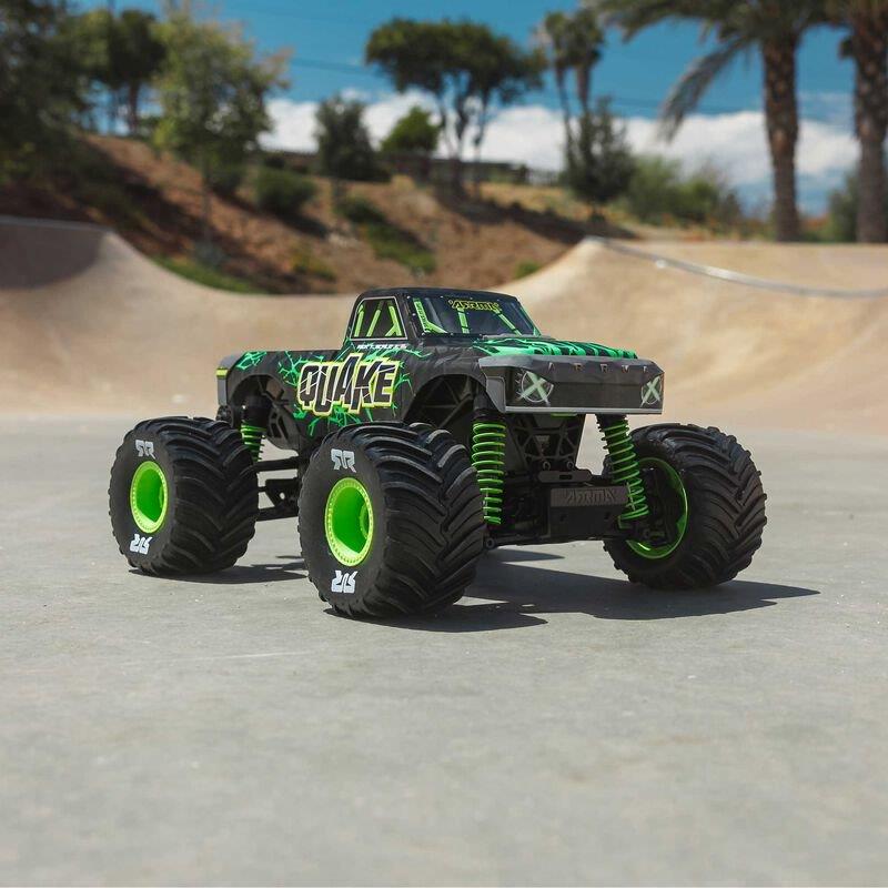ARRMA 1/16 QUAKE GROM 4X4 RTR Brushed MT (Battery & Charger Included), Green - 10