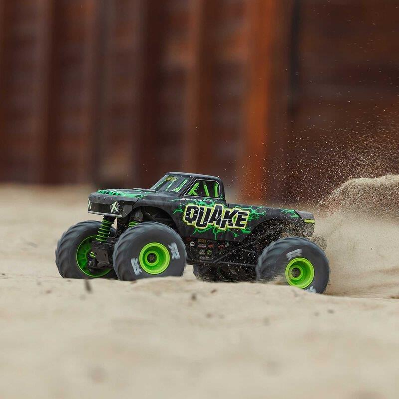 ARRMA 1/16 QUAKE GROM 4X4 RTR Brushed MT (Battery & Charger Included), Green - 8