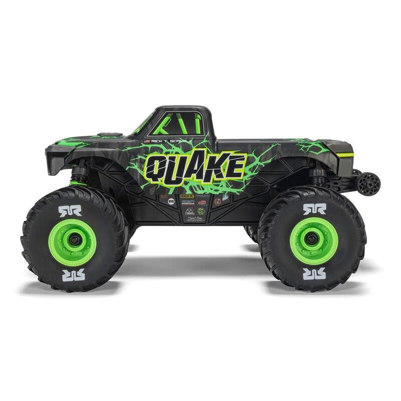 ARRMA 1/16 QUAKE GROM 4X4 RTR Brushed MT (Battery & Charger Included), Green - 12