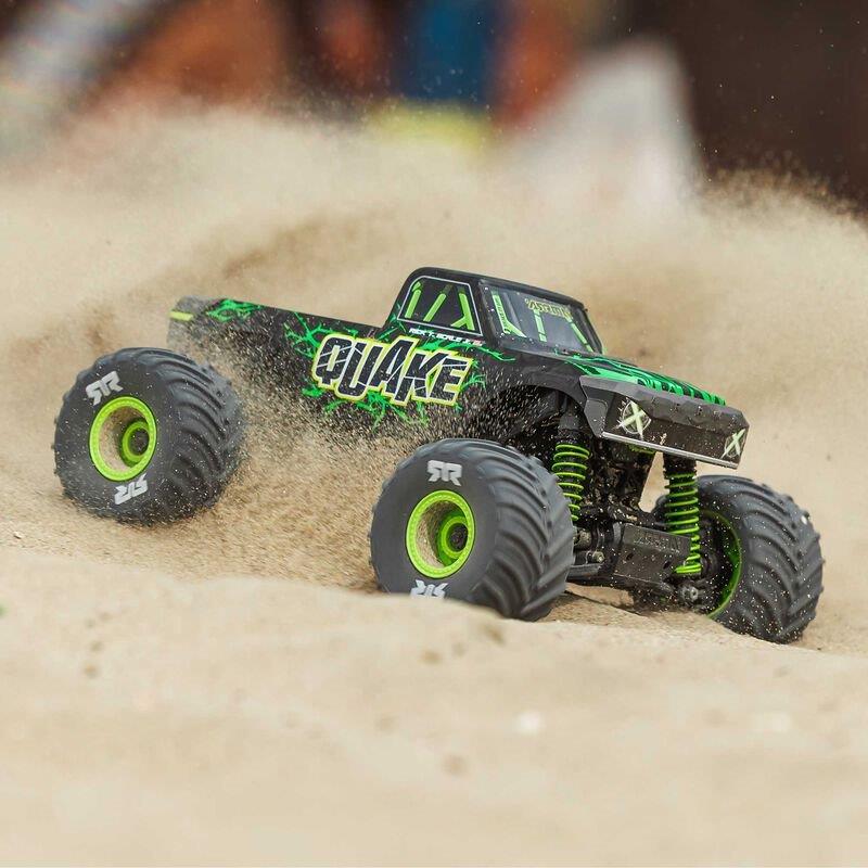 ARRMA 1/16 QUAKE GROM 4X4 RTR Brushed MT (Battery & Charger Included), Green