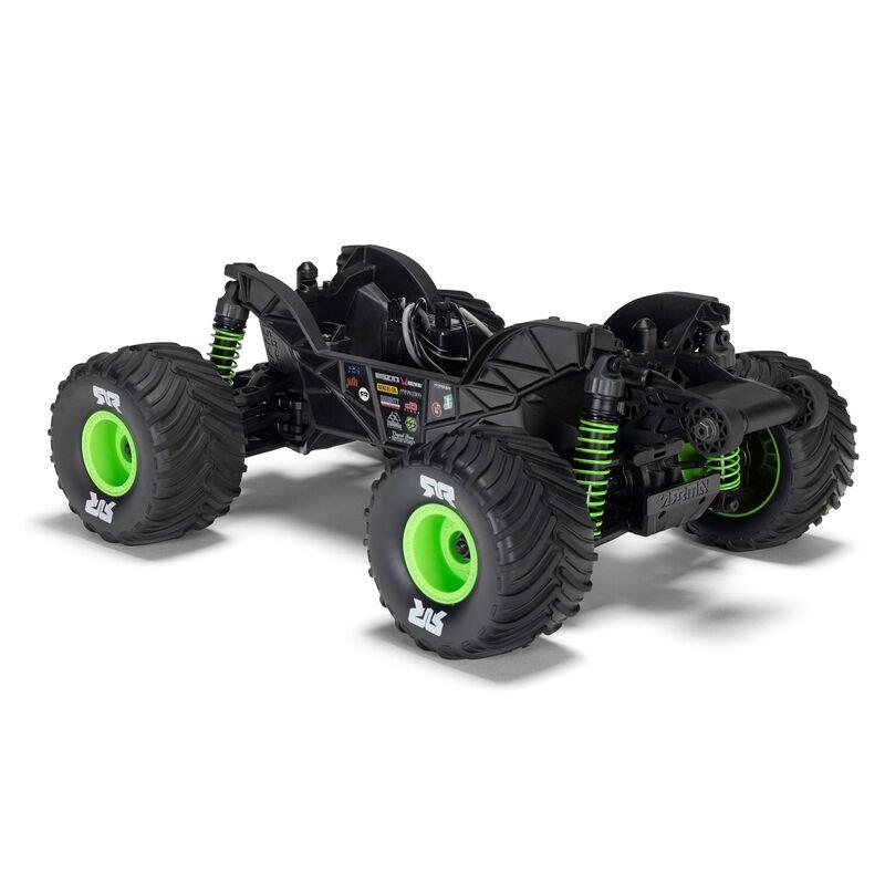 ARRMA 1/16 QUAKE GROM 4X4 RTR Brushed MT (Battery & Charger Included), Green - 16