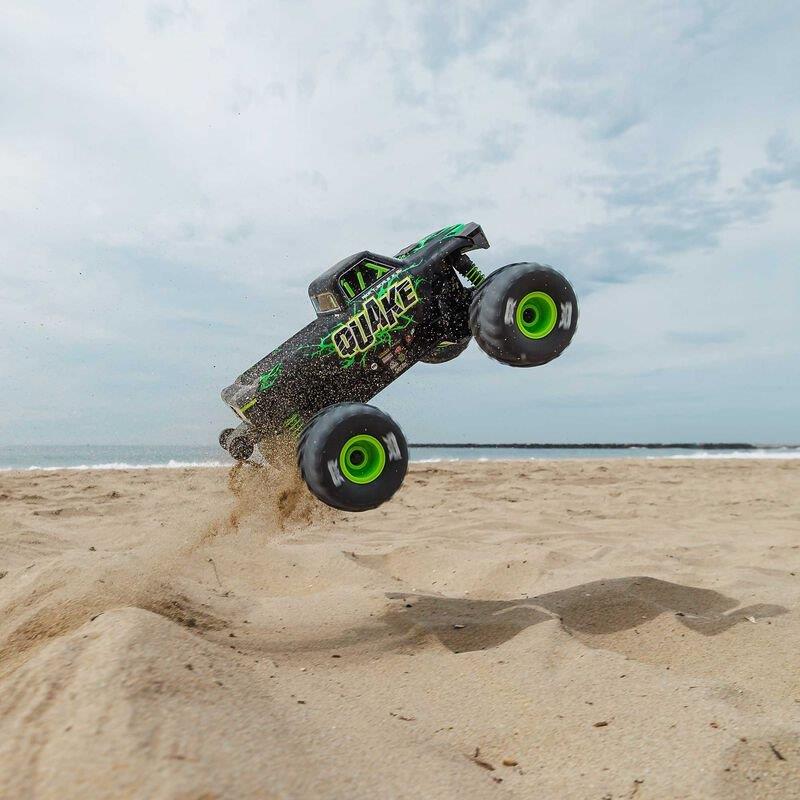 ARRMA 1/16 QUAKE GROM 4X4 RTR Brushed MT (Battery & Charger Included), Green - 7