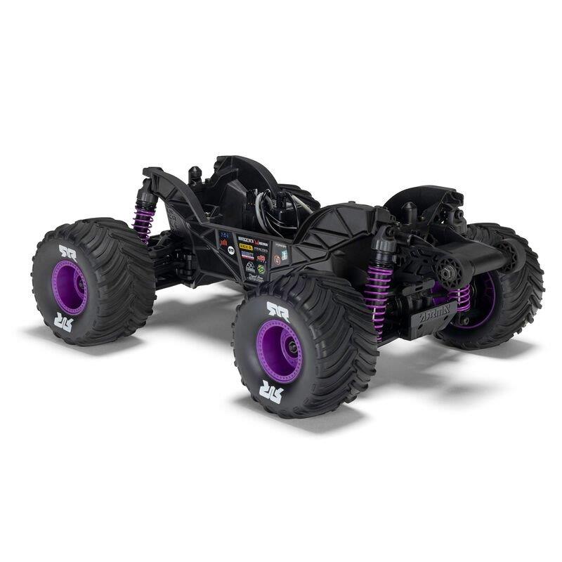 ARRMA 1/16 QUAKE GROM 4X4 RTR Brushed MT (Battery & Charger Included), Purple - 15