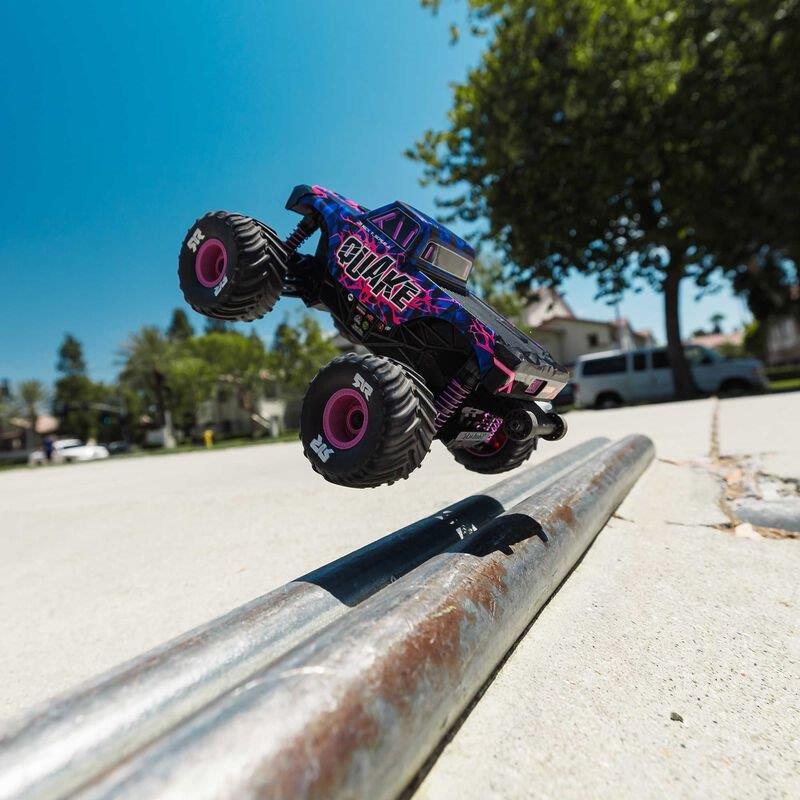 ARRMA 1/16 QUAKE GROM 4X4 RTR Brushed MT (Battery & Charger Included), Purple - 5
