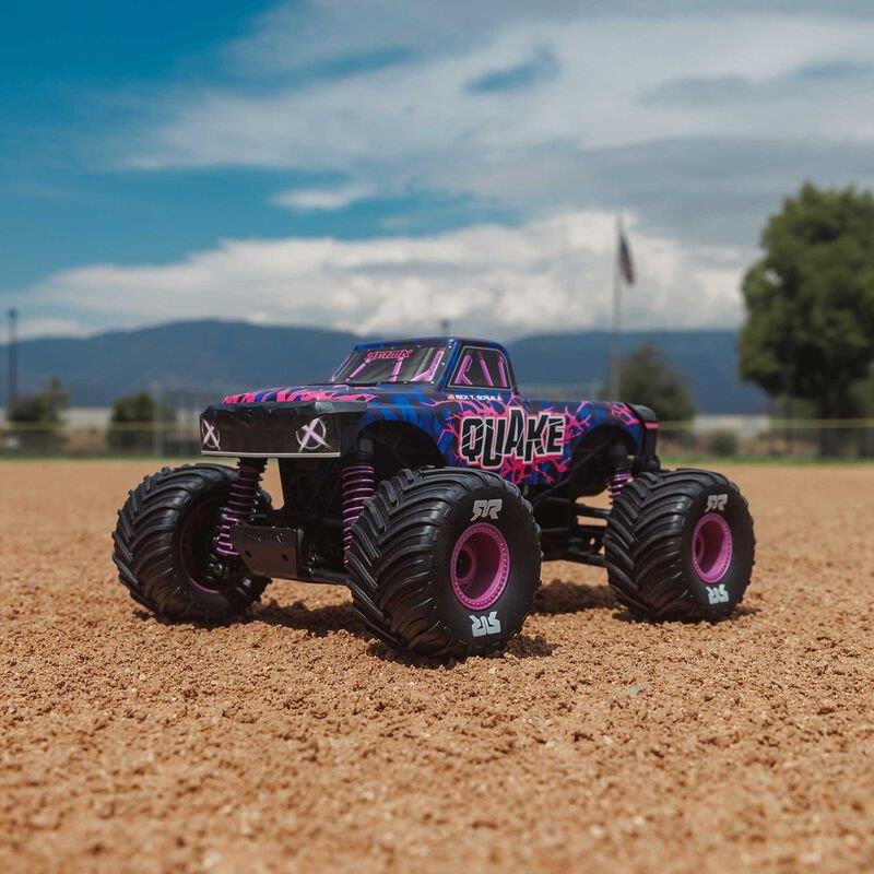 ARRMA 1/16 QUAKE GROM 4X4 RTR Brushed MT (Battery & Charger Included), Purple - 9