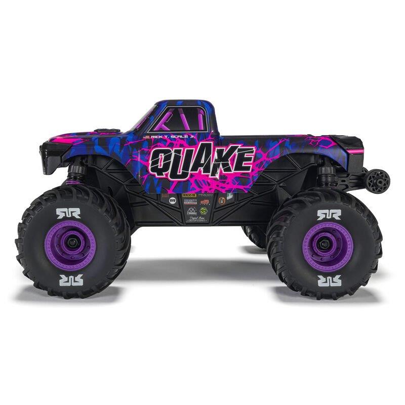 ARRMA 1/16 QUAKE GROM 4X4 RTR Brushed MT (Battery & Charger Included), Purple - 11