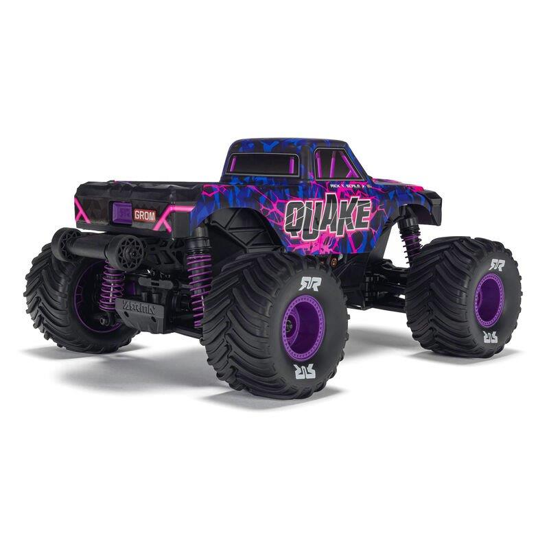 ARRMA 1/16 QUAKE GROM 4X4 RTR Brushed MT (Battery & Charger Included), Purple - 10