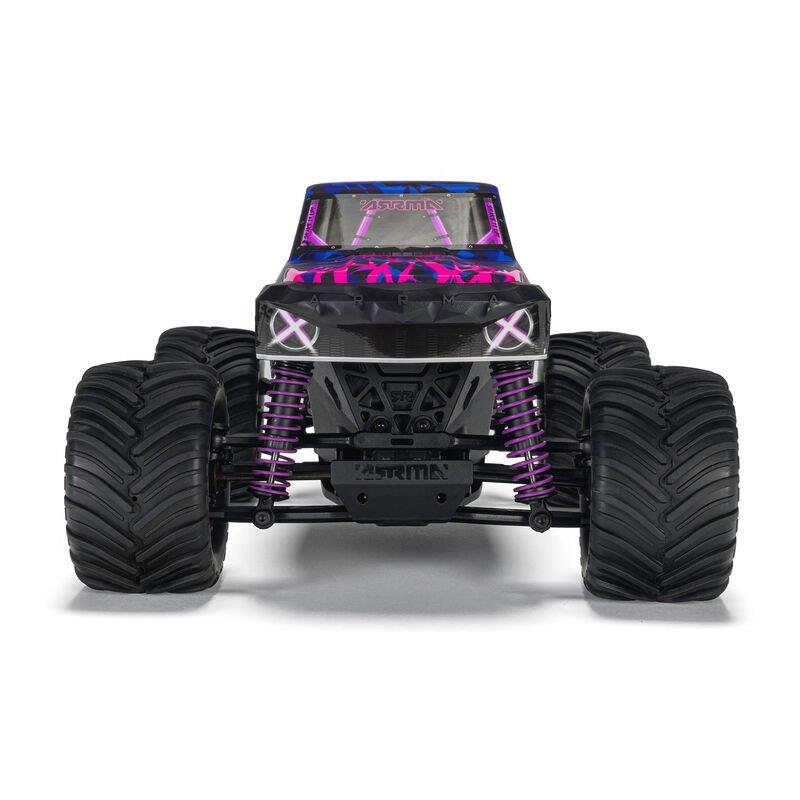ARRMA 1/16 QUAKE GROM 4X4 RTR Brushed MT (Battery & Charger Included), Purple - 12