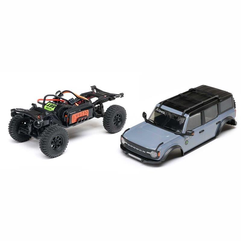 AXIAL 1/30 SCX30 Ford Bronco 4X4 RTR Brshed RC (Batt & Char Included), Blue - 15