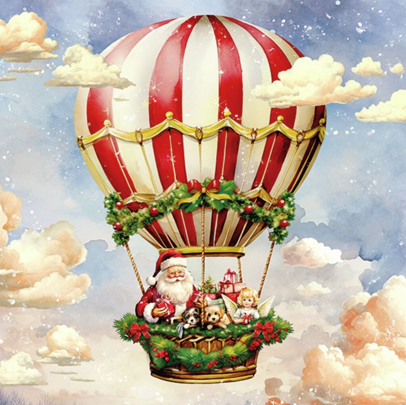 Servett - Santa's air balloon - 2