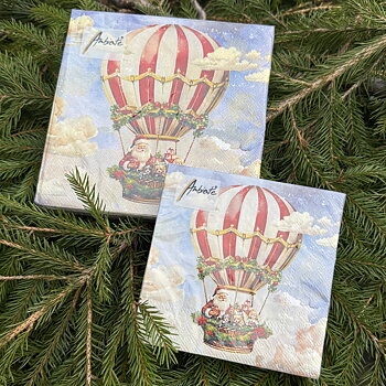 Servett - Santa's air balloon