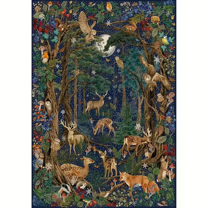 Pussel "Into the forest" - 2