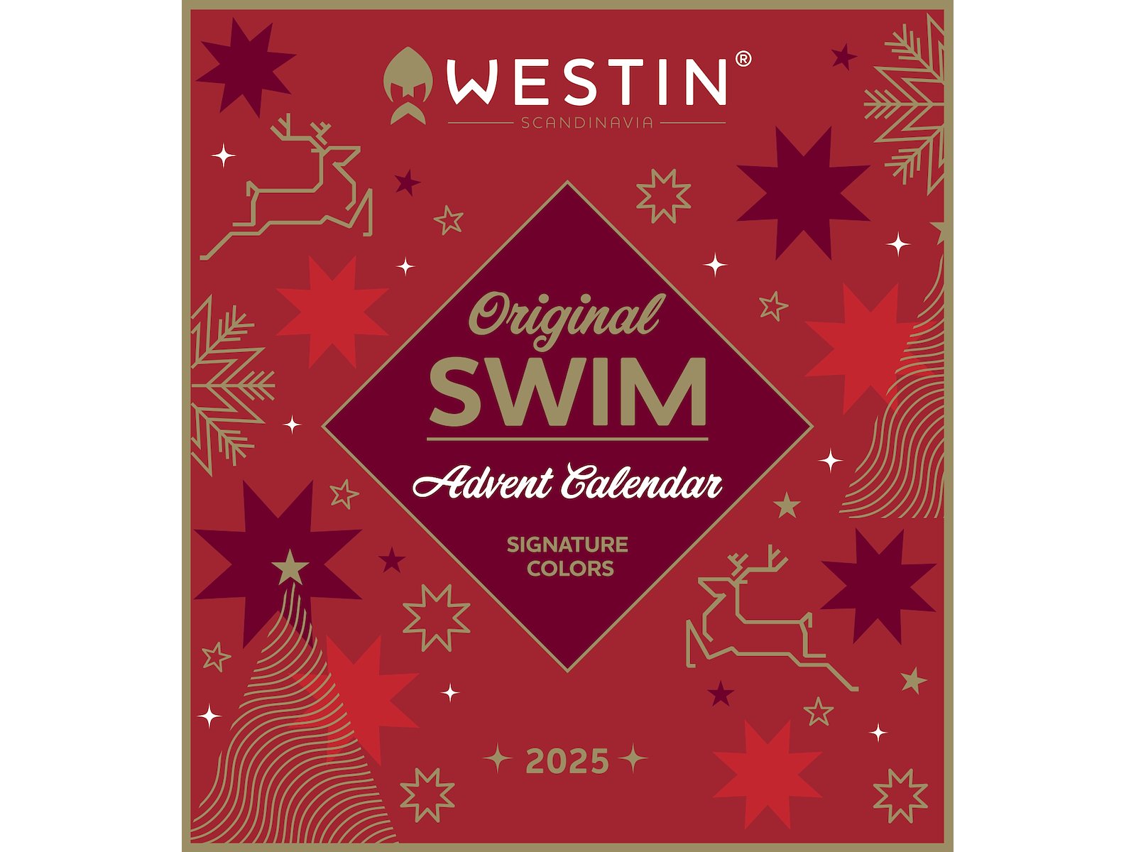 Westin Swim julkalender med specialfärger på välkända Swim i olika storlekar för gädda och abborre