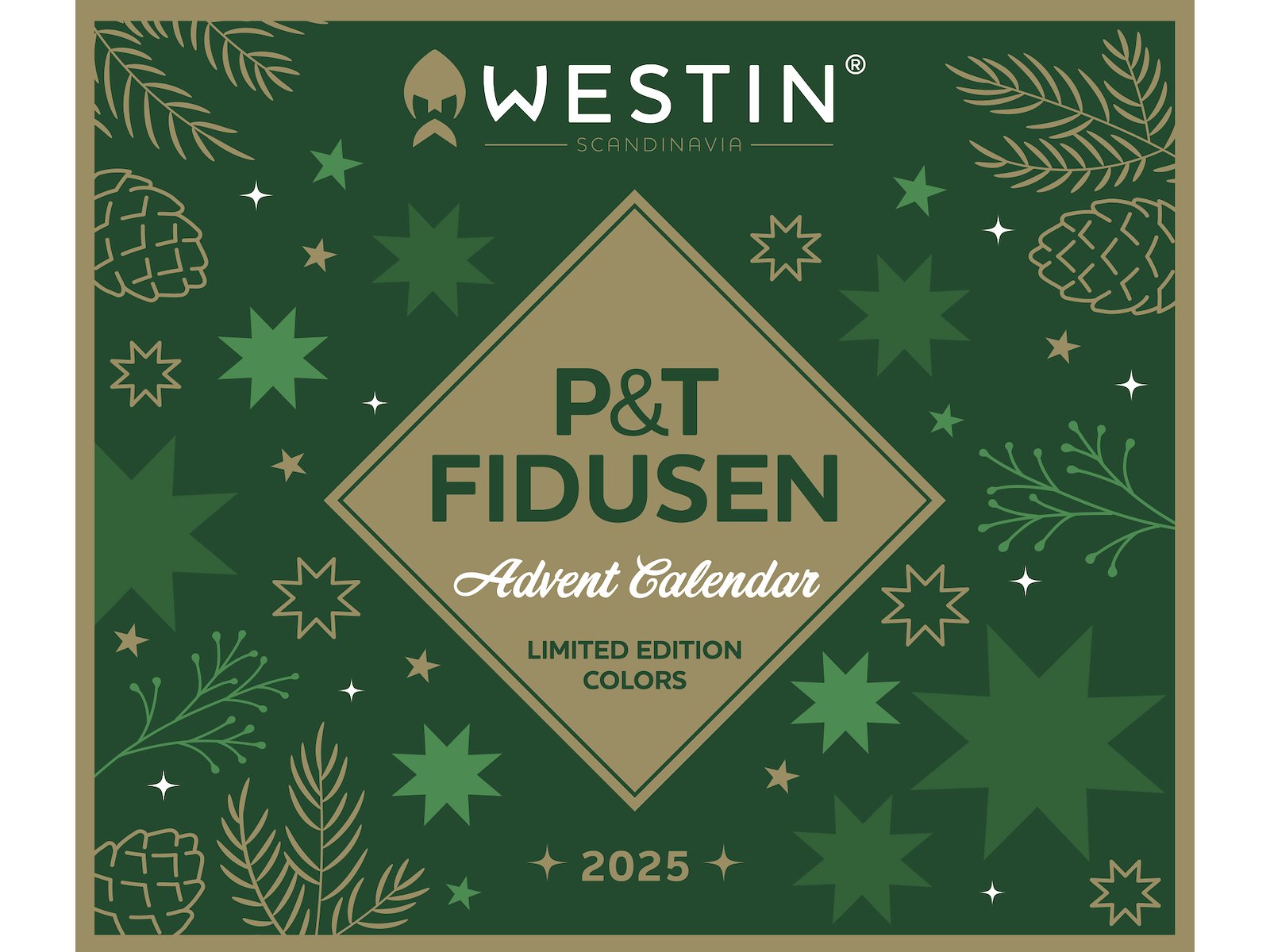 Christmas calendar from westin. packed with 24 different colors of the scam that is a really good move for rainbow