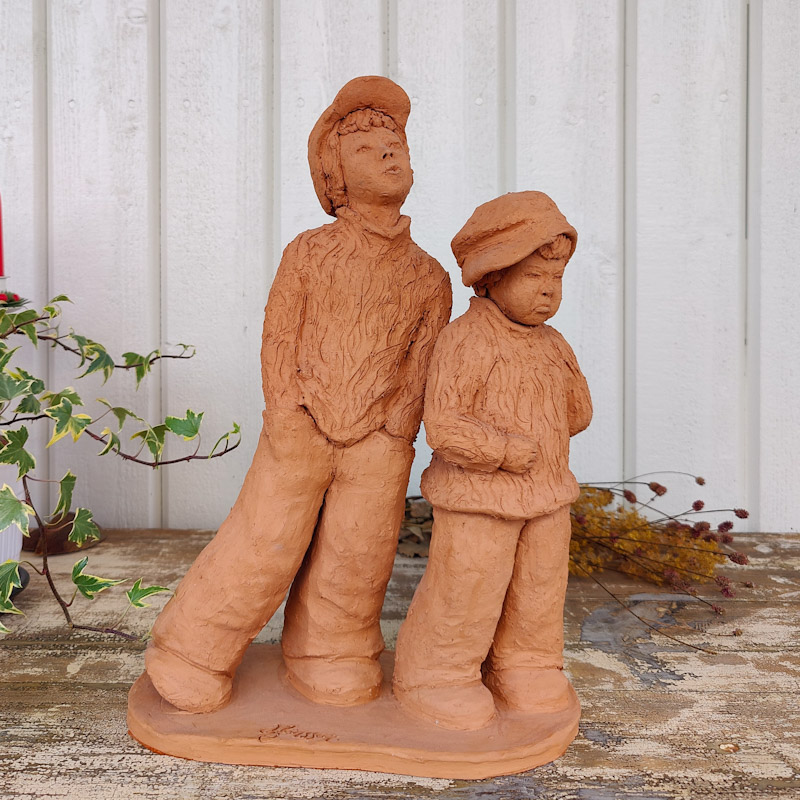 Skulptur i terracotta