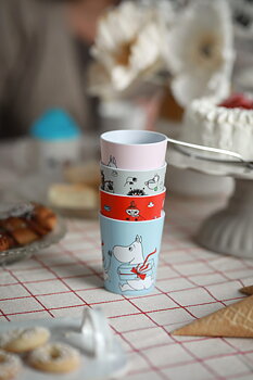 Mugg Mumin picknick -Ljusblå