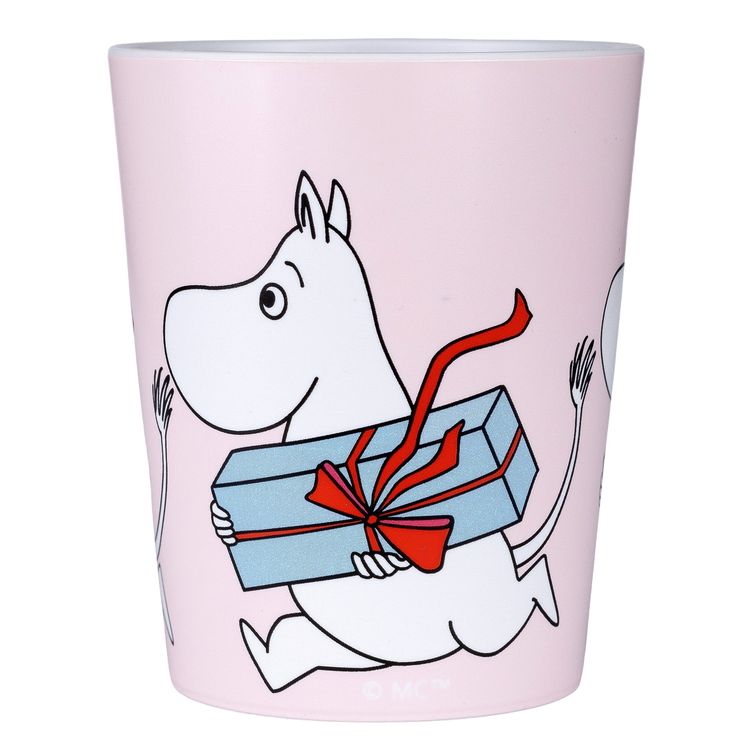 Mugg Mumin picknick -Ljusrosa