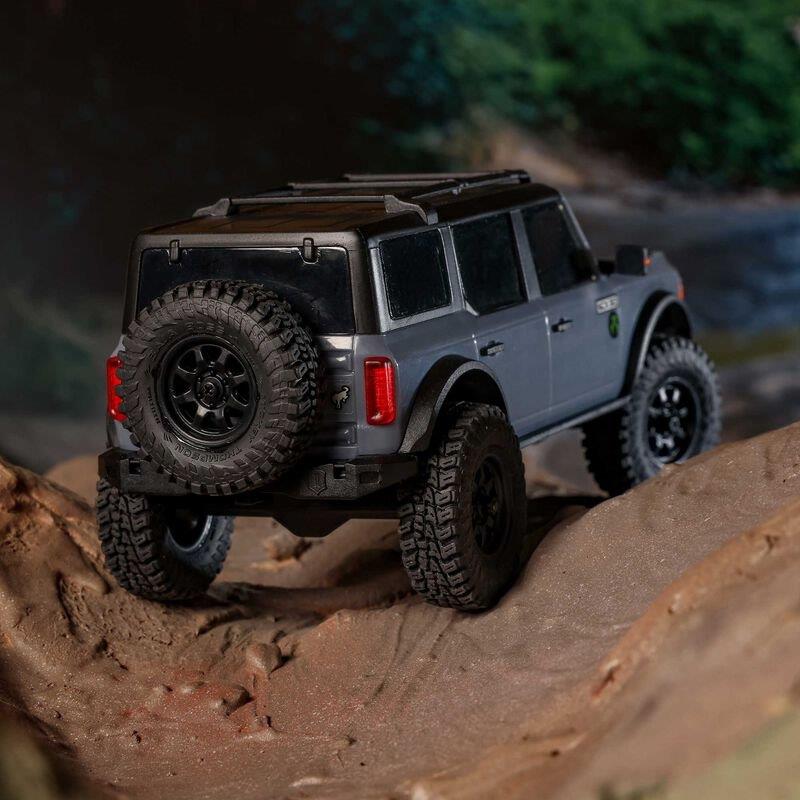 AXIAL 1/30 SCX30 Ford Bronco 4X4 RTR Brshed RC (Batt & Char Included), Gray - 5