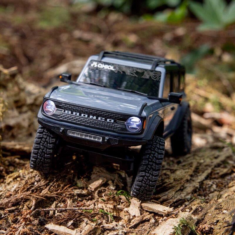 AXIAL 1/30 SCX30 Ford Bronco 4X4 RTR Brshed RC (Batt & Char Included), Gray - 6