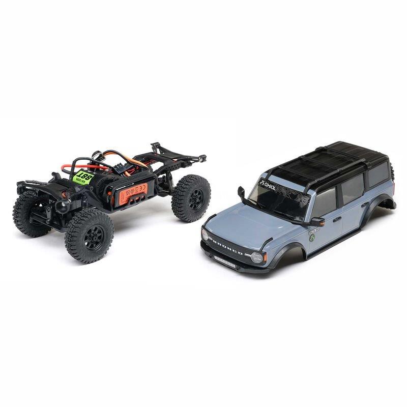 AXIAL 1/30 SCX30 Ford Bronco 4X4 RTR Brshed RC (Batt & Char Included), Gray - 13