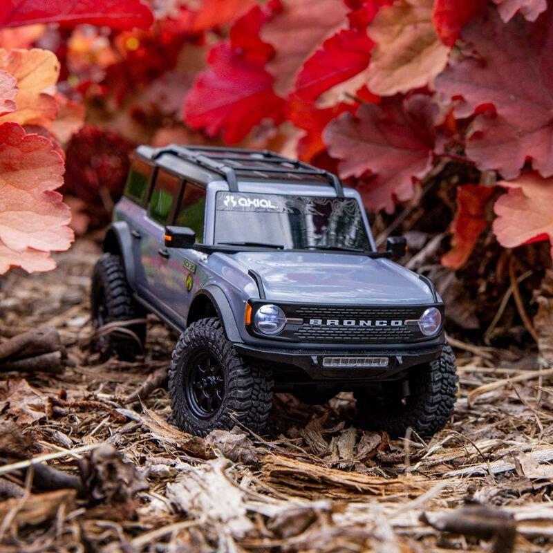 AXIAL 1/30 SCX30 Ford Bronco 4X4 RTR Brshed RC (Batt & Char Included), Gray - 3
