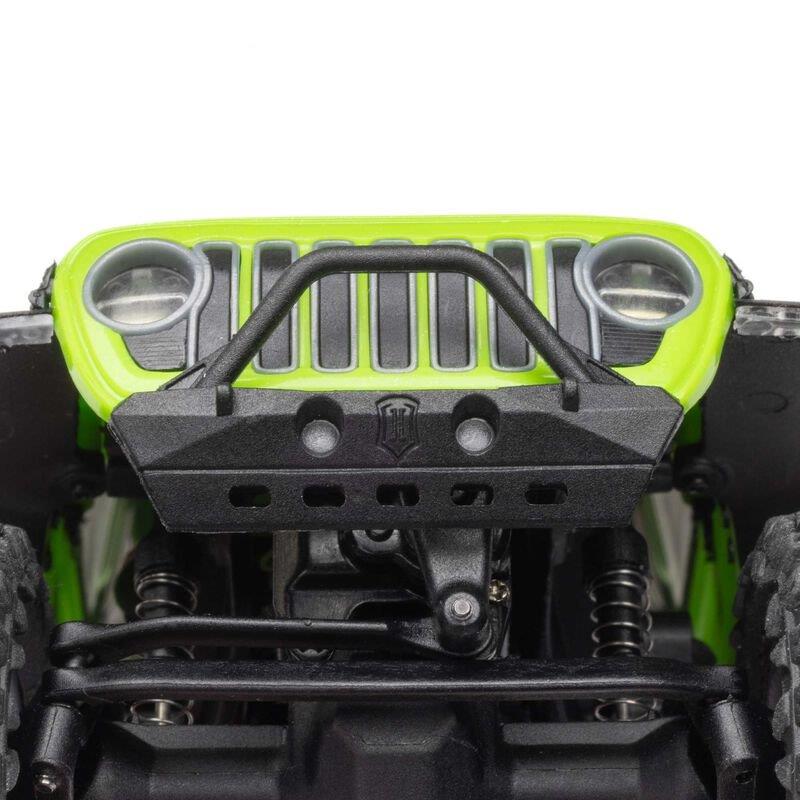 AXIAL 1/30 SCX30 Jeep Wrangler JLU 4X4 RTR Brsh RC (Batt & Char Included), Green - 23