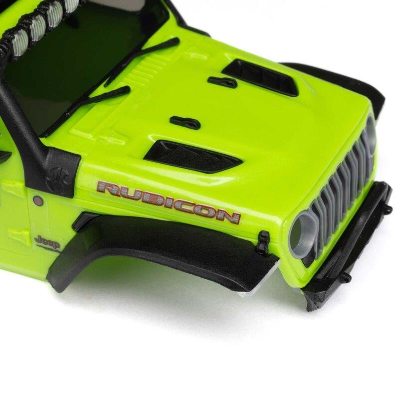 AXIAL 1/30 SCX30 Jeep Wrangler JLU 4X4 RTR Brsh RC (Batt & Char Included), Green - 25