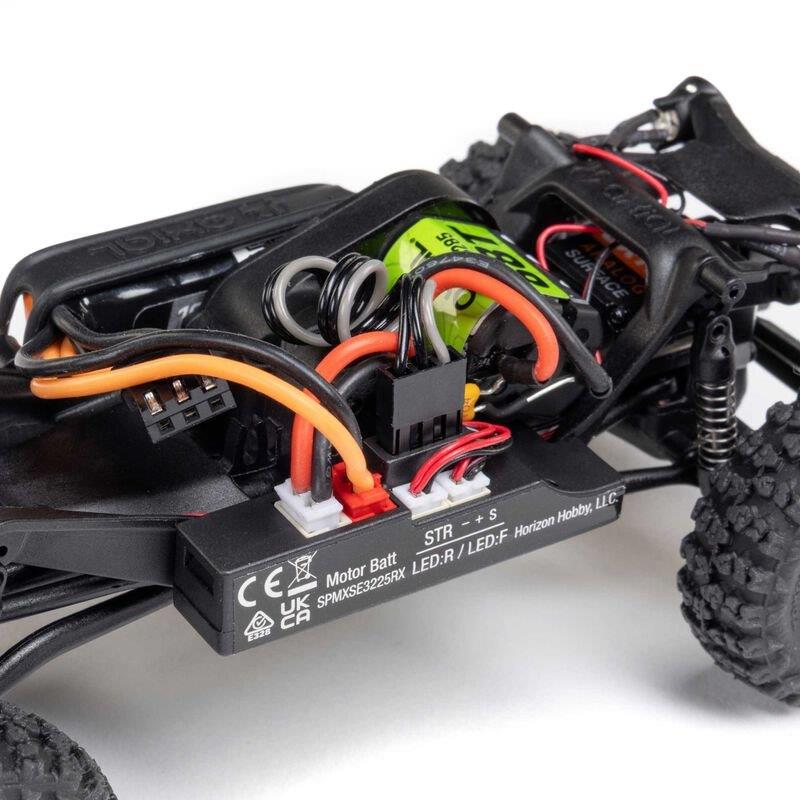 AXIAL 1/30 SCX30 Jeep Wrangler JLU 4X4 RTR Brsh RC (Batt & Char Included), White - 26
