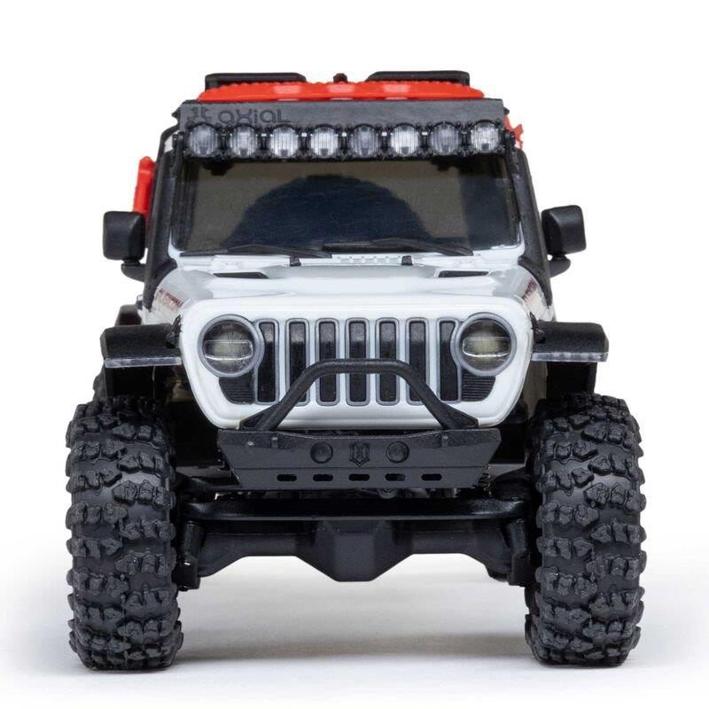AXIAL 1/30 SCX30 Jeep Wrangler JLU 4X4 RTR Brsh RC (Batt & Char Included), White - 11