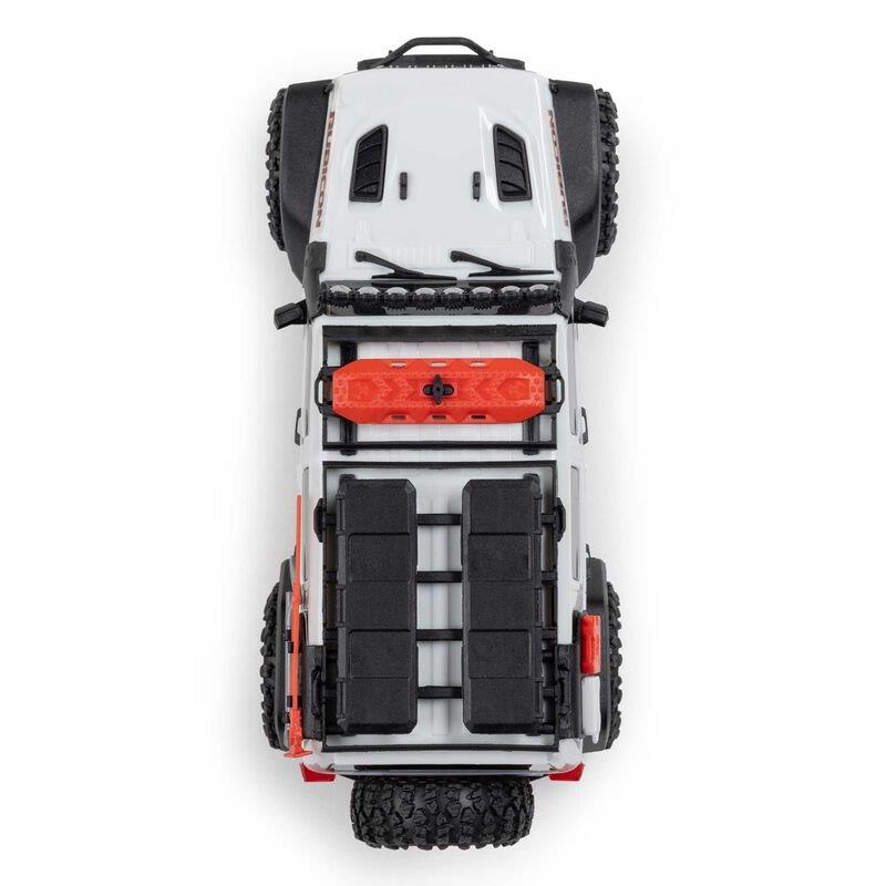 AXIAL 1/30 SCX30 Jeep Wrangler JLU 4X4 RTR Brsh RC (Batt & Char Included), White - 13