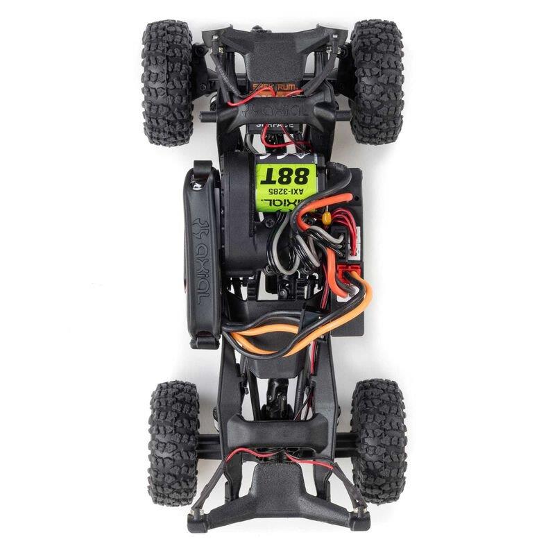AXIAL 1/30 SCX30 Jeep Wrangler JLU 4X4 RTR Brsh RC (Batt & Char Included), White - 15