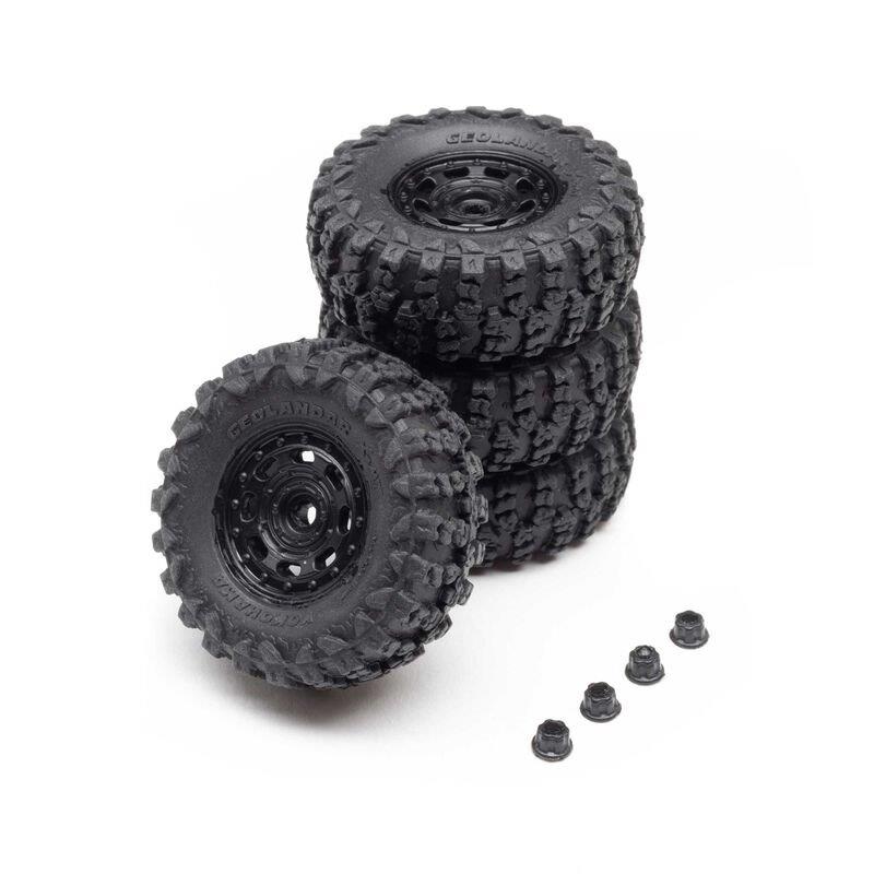 AXIAL 1/30 SCX30 Jeep Wrangler JLU 4X4 RTR Brsh RC (Batt & Char Included), White - 18