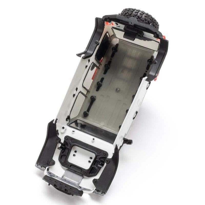 AXIAL 1/30 SCX30 Jeep Wrangler JLU 4X4 RTR Brsh RC (Batt & Char Included), White - 14