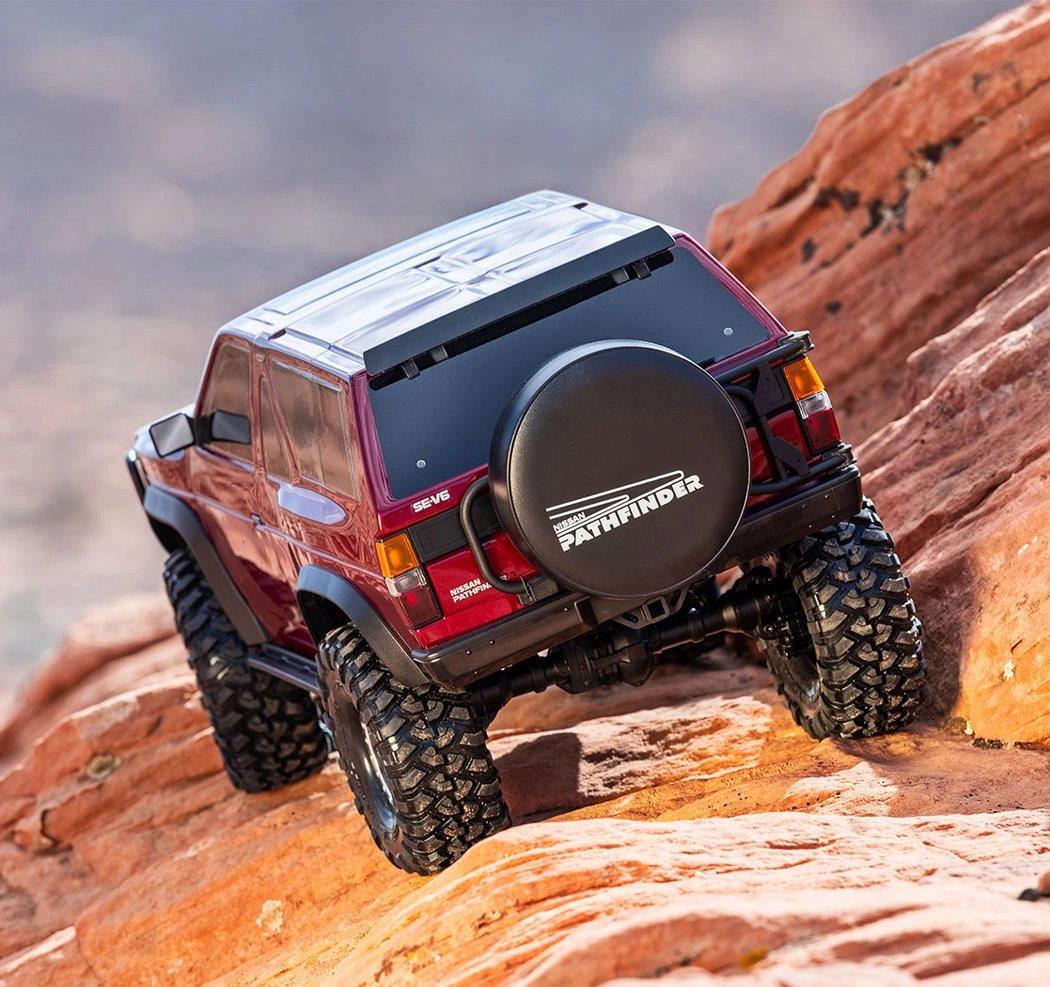 Traxxas TRX-4 Nissan Pathfinder Röd RTR - 11