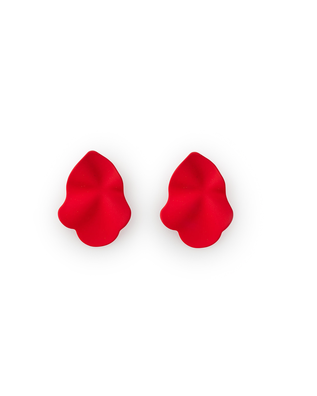 Örhänge Lip röd