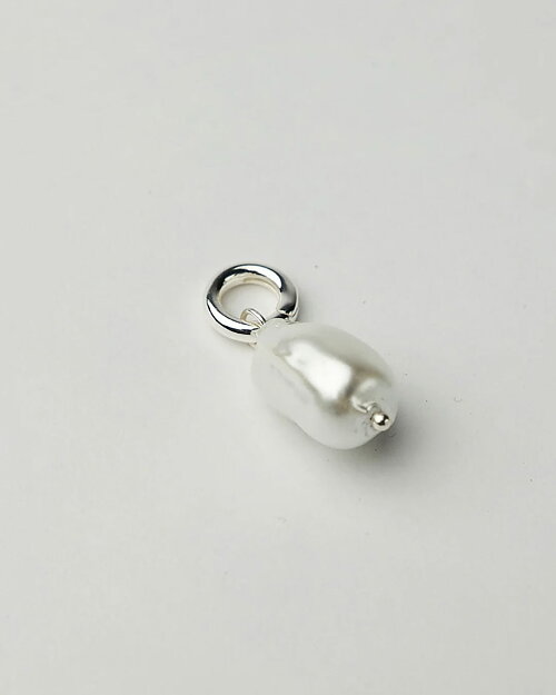 Berlock pärla silver