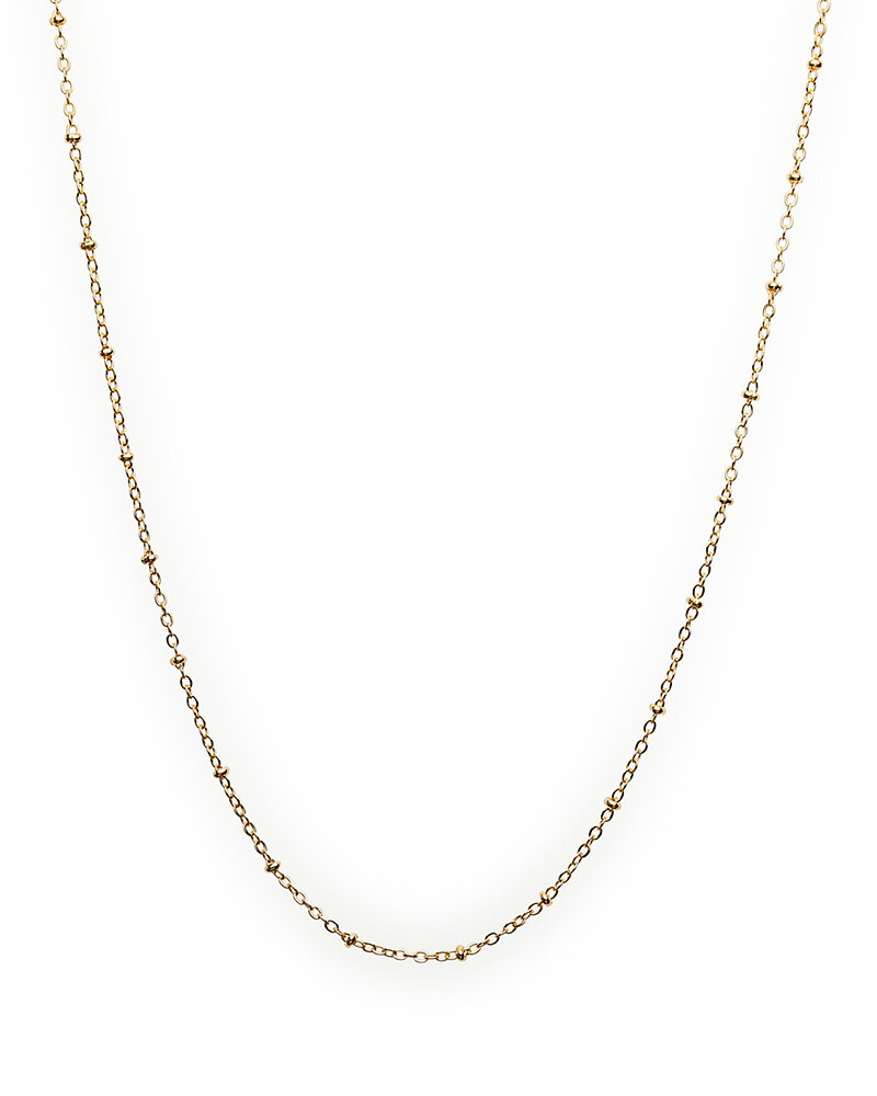 Halsband Petit bead guld