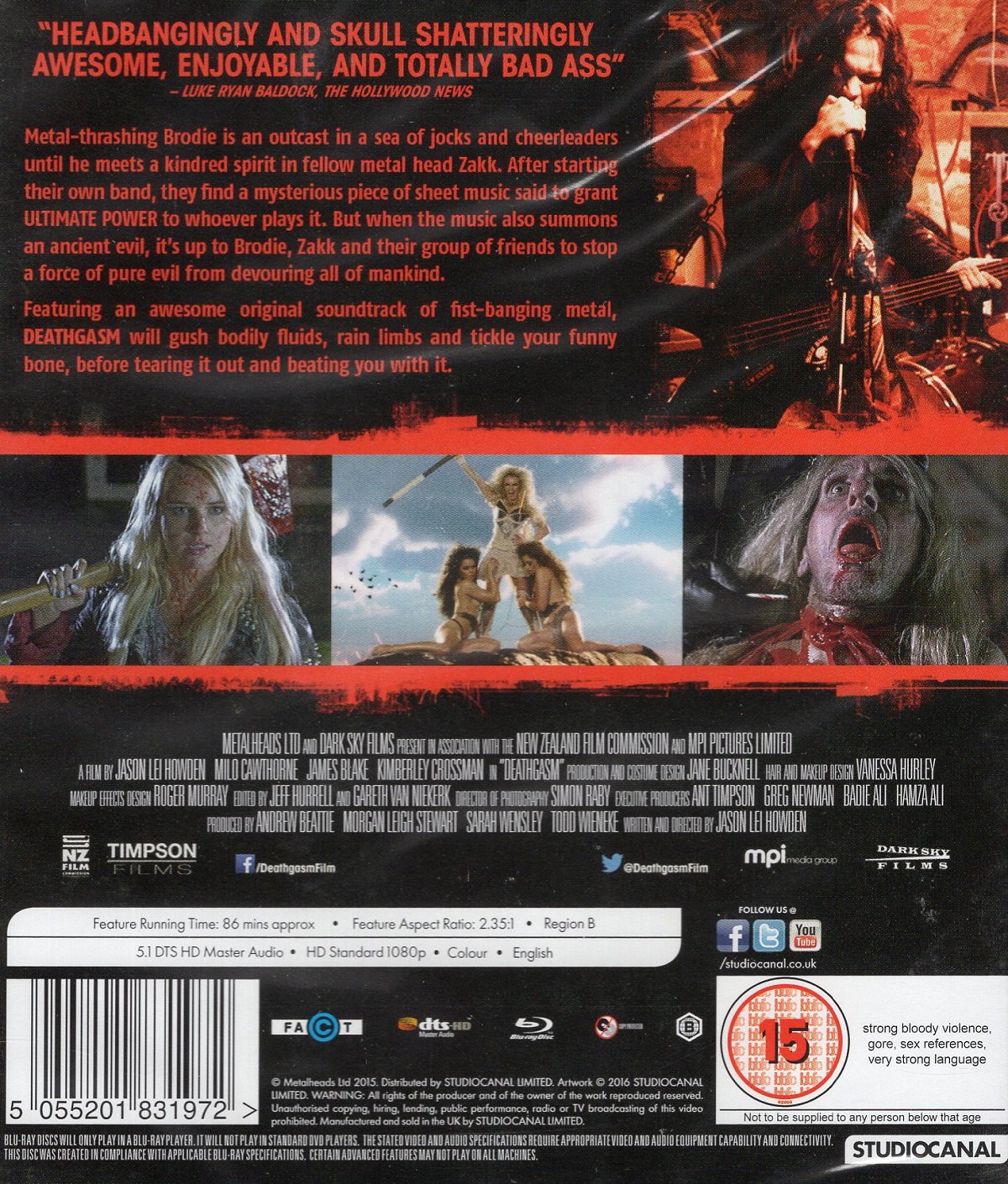 Deathgasm (ej svensk text) (Blu-ray) - 2