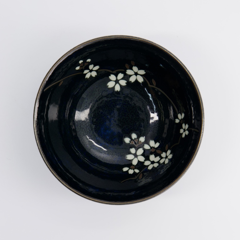 Tokyo Cobalt Blue Sakura Skål 19 Cm - 2