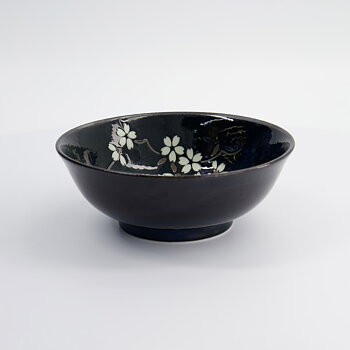 Tokyo Cobalt Blue Sakura Skål 19 Cm
