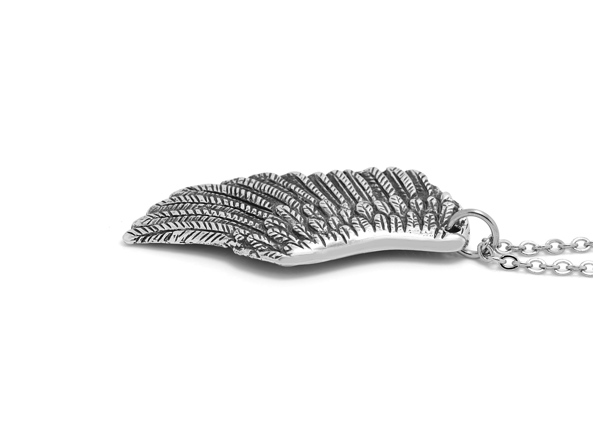 Fågel eller Änglavinge Halsband, Handgjort Djur Smycke - 3