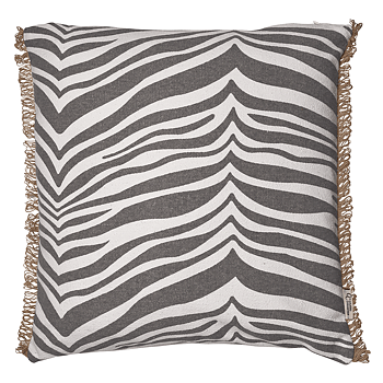 Kudde Zebra Titanium 50x50cm