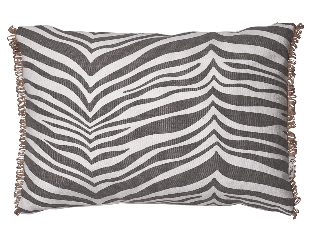 Kudde Zebra Titanium 40x60cm