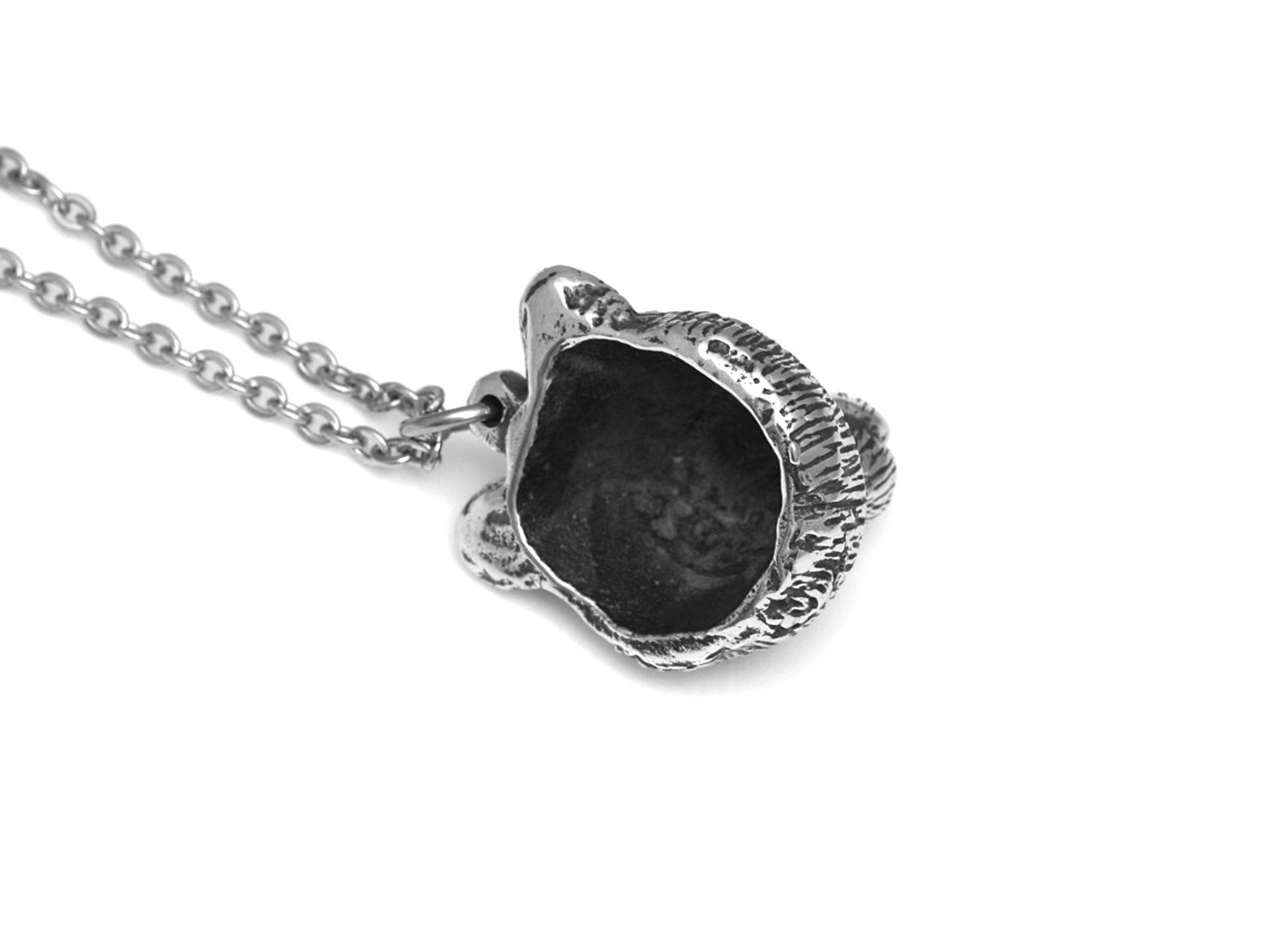 Björnhuvud Halsband, Handgjort Björn Smycke - 4