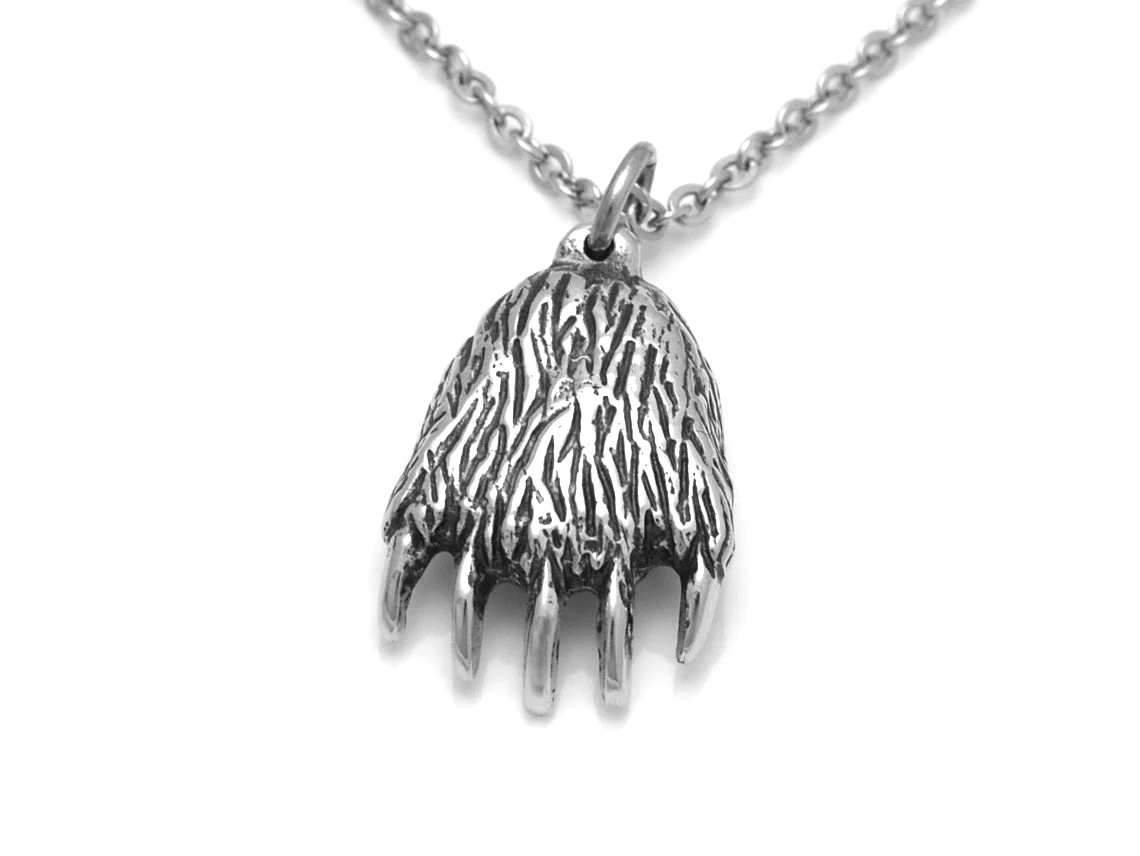 Björnklo Halsband, Handgjort Björn Smycke