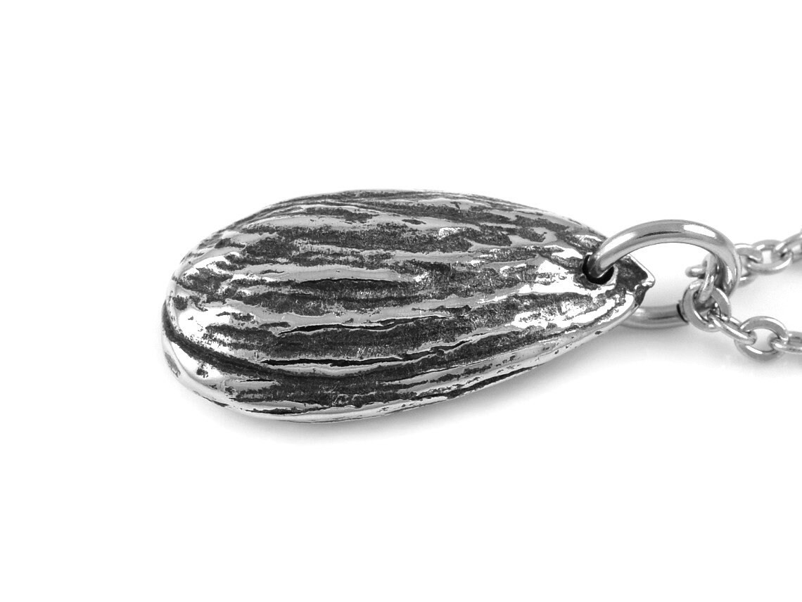 Mandel Halsband, Handgjort Nöt Smycke - 4