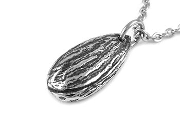 Mandel Halsband, Handgjort Nöt Smycke